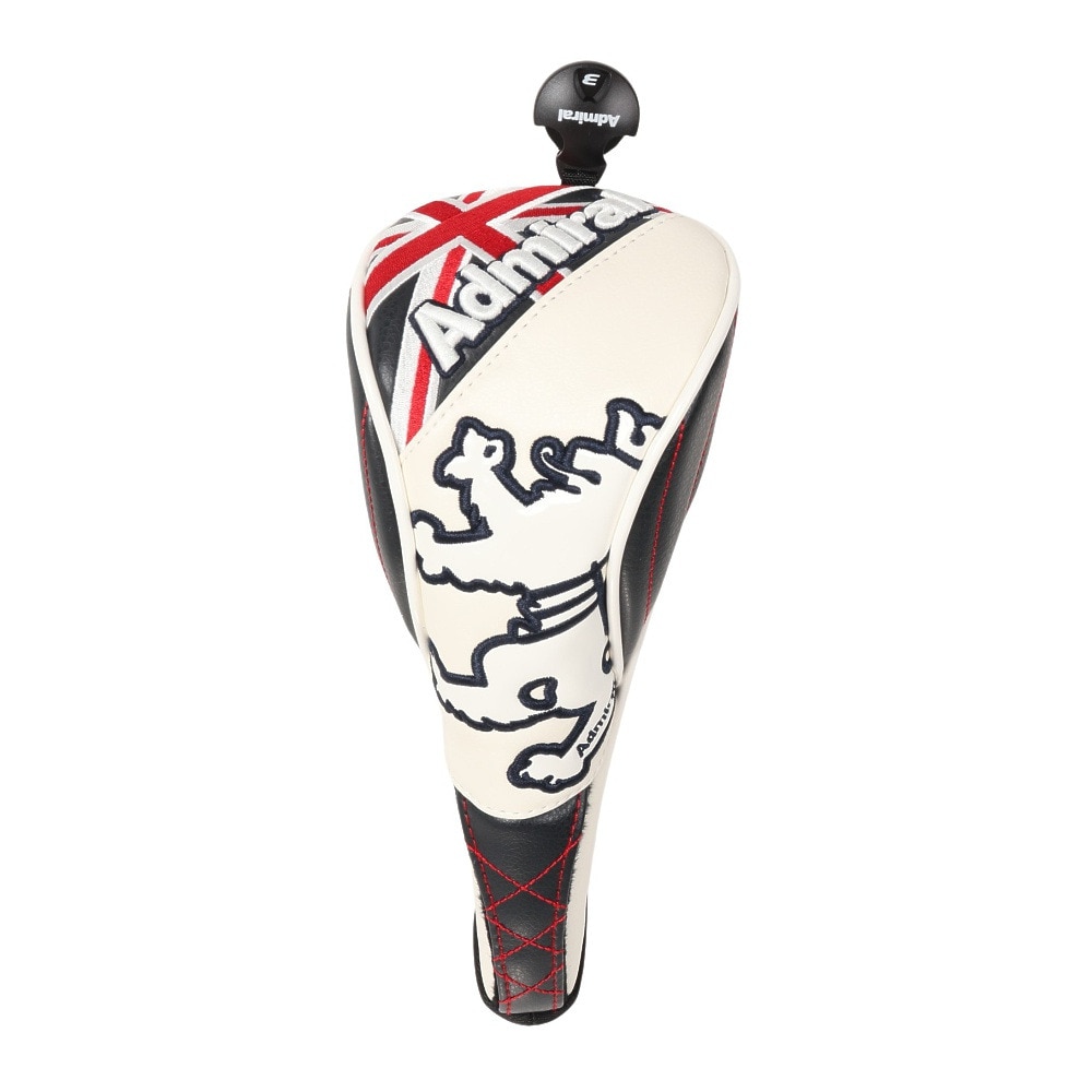 アドミラル ゴルフ（Admiral GOLF）（メンズ、レディース）ゴルフ ヘッドカバー フェアウェイウッド用 スポーツモデル ADMG1BH5-TRI