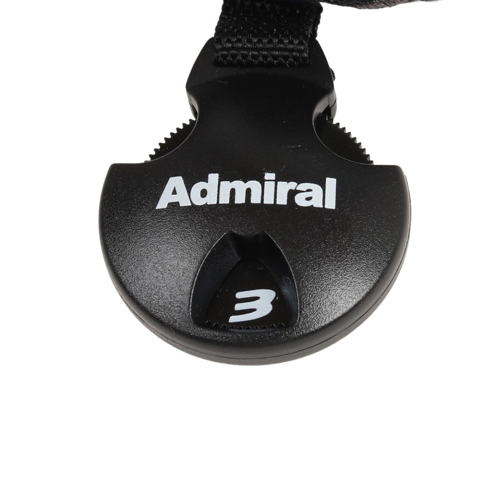 アドミラル ゴルフ（Admiral GOLF）（メンズ、レディース）ヘッドカバー ユーティリティー用 スポーツモデル ADMG1BH6-BLK