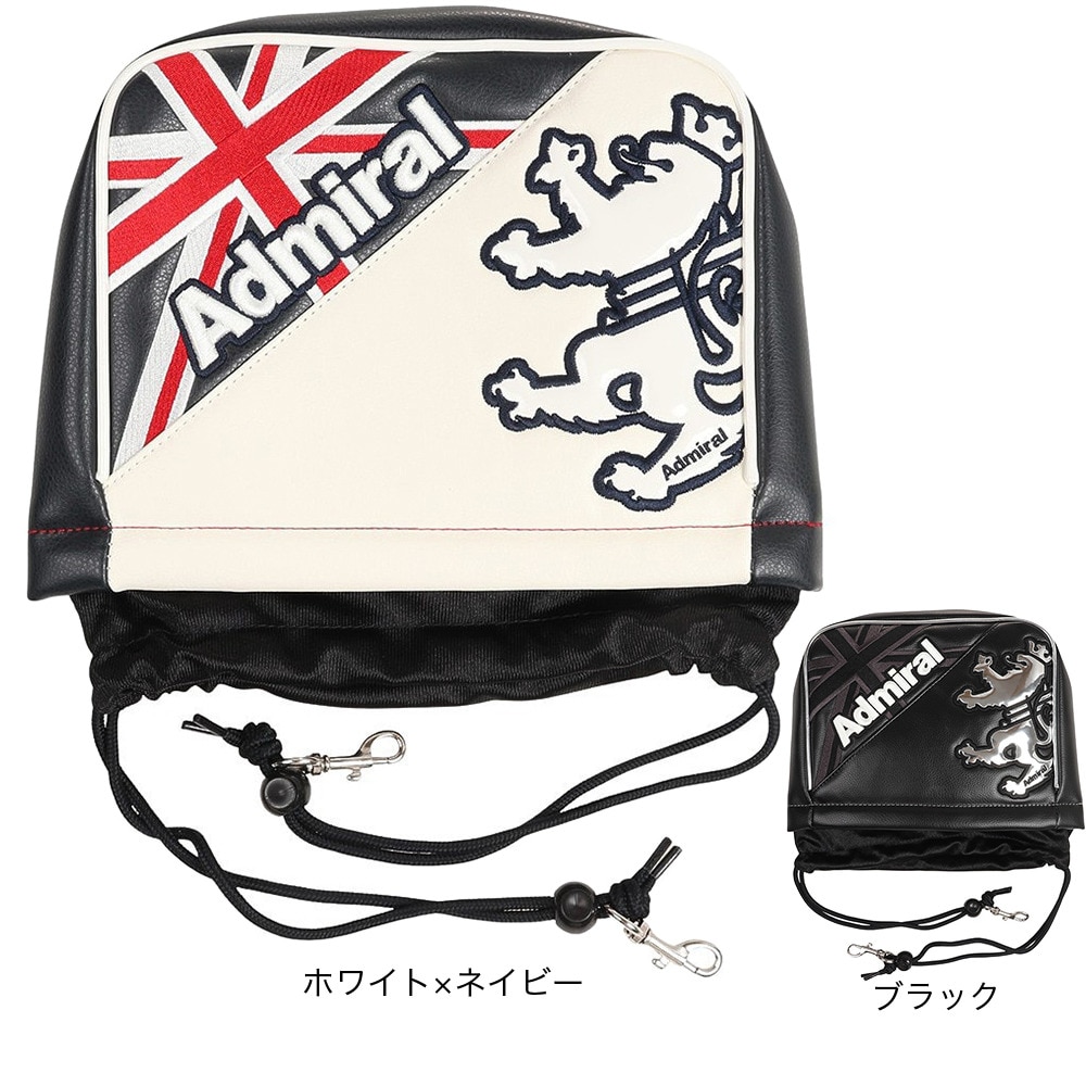 アドミラル ゴルフ（Admiral GOLF）（メンズ、レディース）ヘッドカバー アイアン用 スポーツモデル ADMG1BH7-BLK