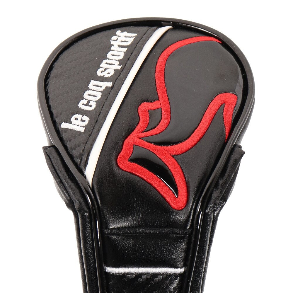 ルコックゴルフ（メンズ、レディース）ゴルフ マグネット式 ユーティリティ用ヘッドカバー QQBTJG40 BK00