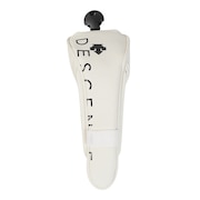 デサントゴルフ（DESCENTEGOLF）（メンズ、レディース）ユーティリティ用ヘッドカバー DQBTJG40 WH00