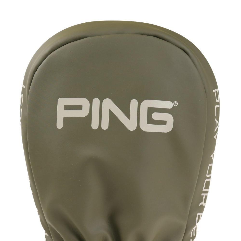 ピン（PING）（メンズ、レディース）ソフトPU ヘッドカバー ドライバー用 HC-P221 OLV 36199 ゴルフ用品はヴィクトリアゴルフ
