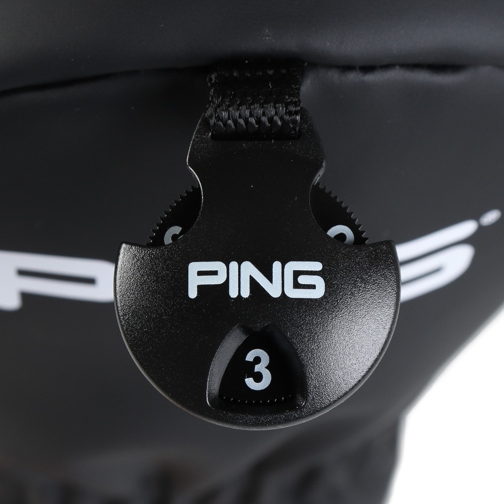 ピン（PING）（メンズ、レディース）ゴルフ ソフトPU ヘッドカバー フェアウェイウッド用 36200 HC-P221 BK