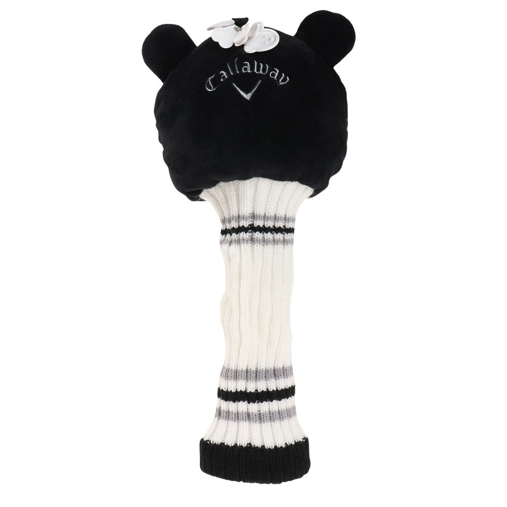 キャロウェイ（CALLAWAY）（レディース）ゴルフ ベア フェアウェイウッド用ヘッドカバー FW 22 JM 5522551 BK