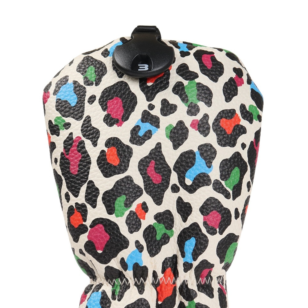 ビバハート（VIVA HEART）（メンズ、レディース）ゴルフ VIVA HEART×ELEY KISHIMOTO PARTY LEOPARD ヘッドカバー フェアウェイウッド用 013-97801-052