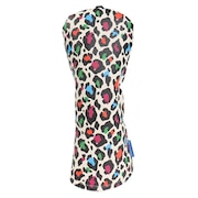 (メンズ、レディース)ゴルフ VIVA HEART×ELEY KISHIMOTO PARTY LEOPARD ヘッドカバー フェアウェイウッド用 013-97801-052