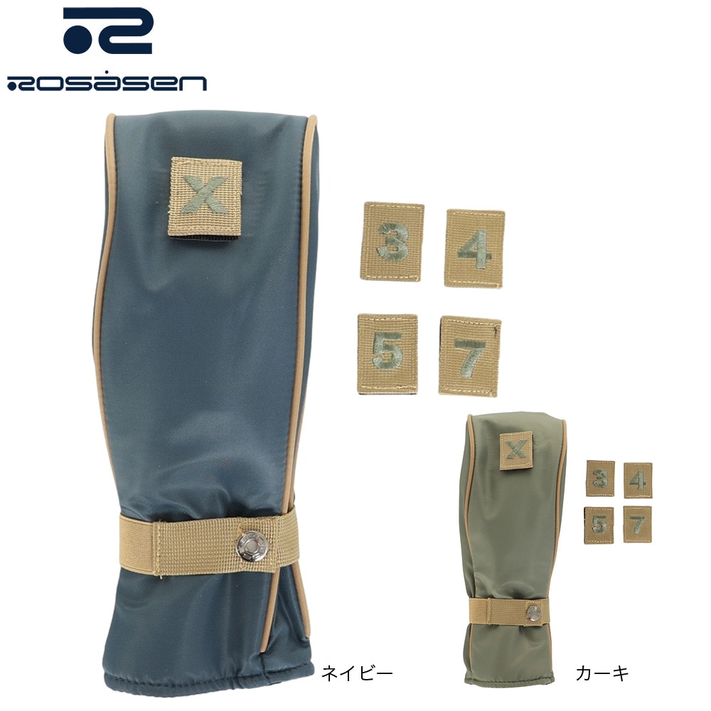 ROSASEN（メンズ、レディース）ゴルフ ヘッドカバー フェアウェイウッド用 046-98202-027
