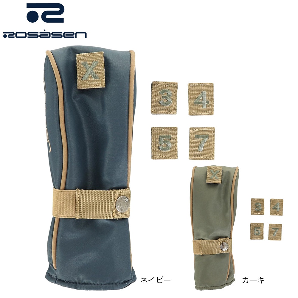 ROSASEN（メンズ、レディース）ゴルフ ヘッドカバー ユーティリティ用 046-98203-027