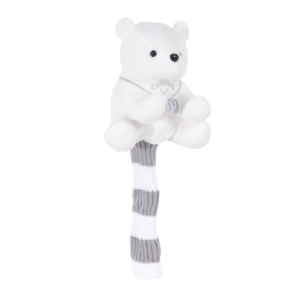 キャロウェイ（CALLAWAY）（レディース）ゴルフ ベア ヘッドカバー フェアウェイウッド用 5523055 HC BEAR FW WH 23 SS