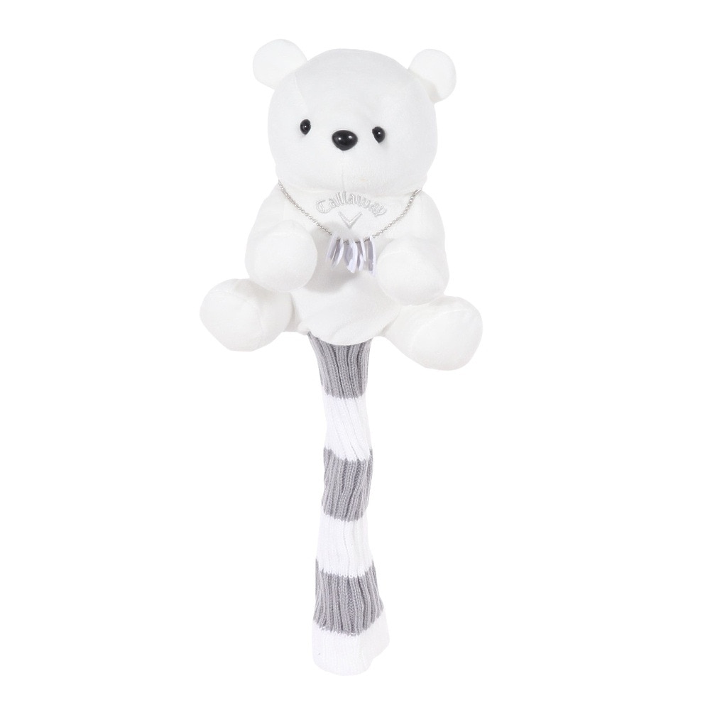 キャロウェイ（CALLAWAY）（レディース）ゴルフ ベア ヘッドカバー フェアウェイウッド用 5523055 HC BEAR FW WH 23 SS