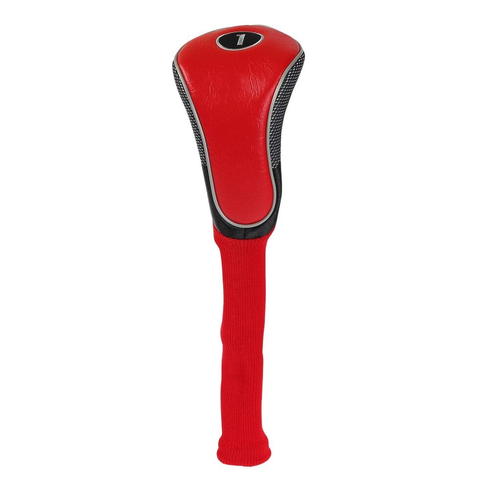 パフォーマンスギア（PG）（メンズ、レディース）ゴルフ ニットタイプ ドライバー用ヘッドカバー PGIT2T3024 RED