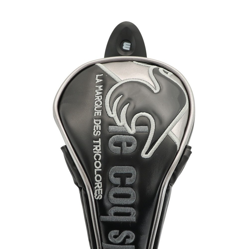 ルコックゴルフ（メンズ、レディース）ゴルフ ユーティリティ用ヘッドカバー マグネット QQBVJG40 BK00