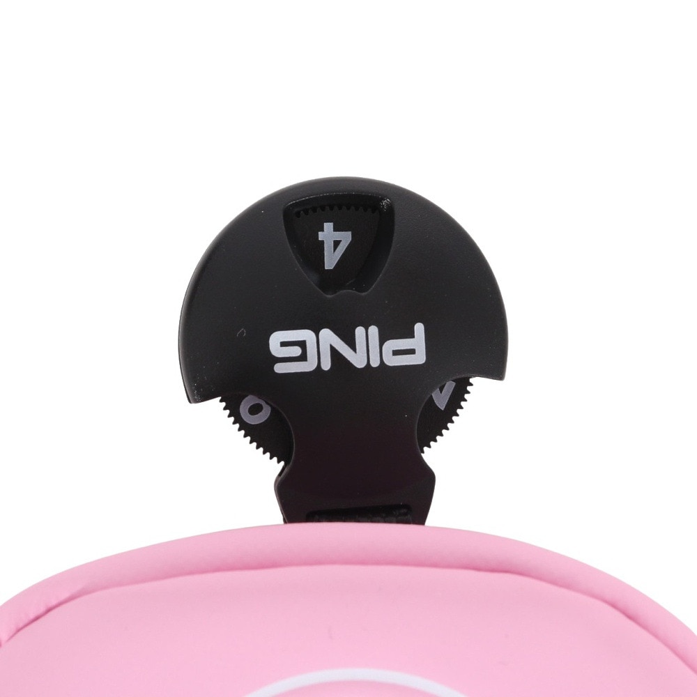ピン（PING）（メンズ、レディース）ゴルフ ソフト PU ユーティリティ用 ヘッドカバー 番手ダイヤル式 HB HC-L2301 PK 36874
