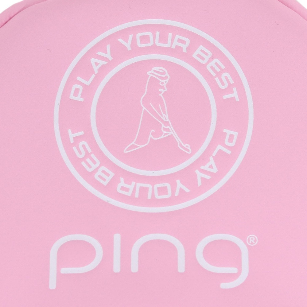ピン（PING）（メンズ、レディース）ゴルフ ソフト PU ユーティリティ用 ヘッドカバー 番手ダイヤル式 HB HC-L2301 PK 36874