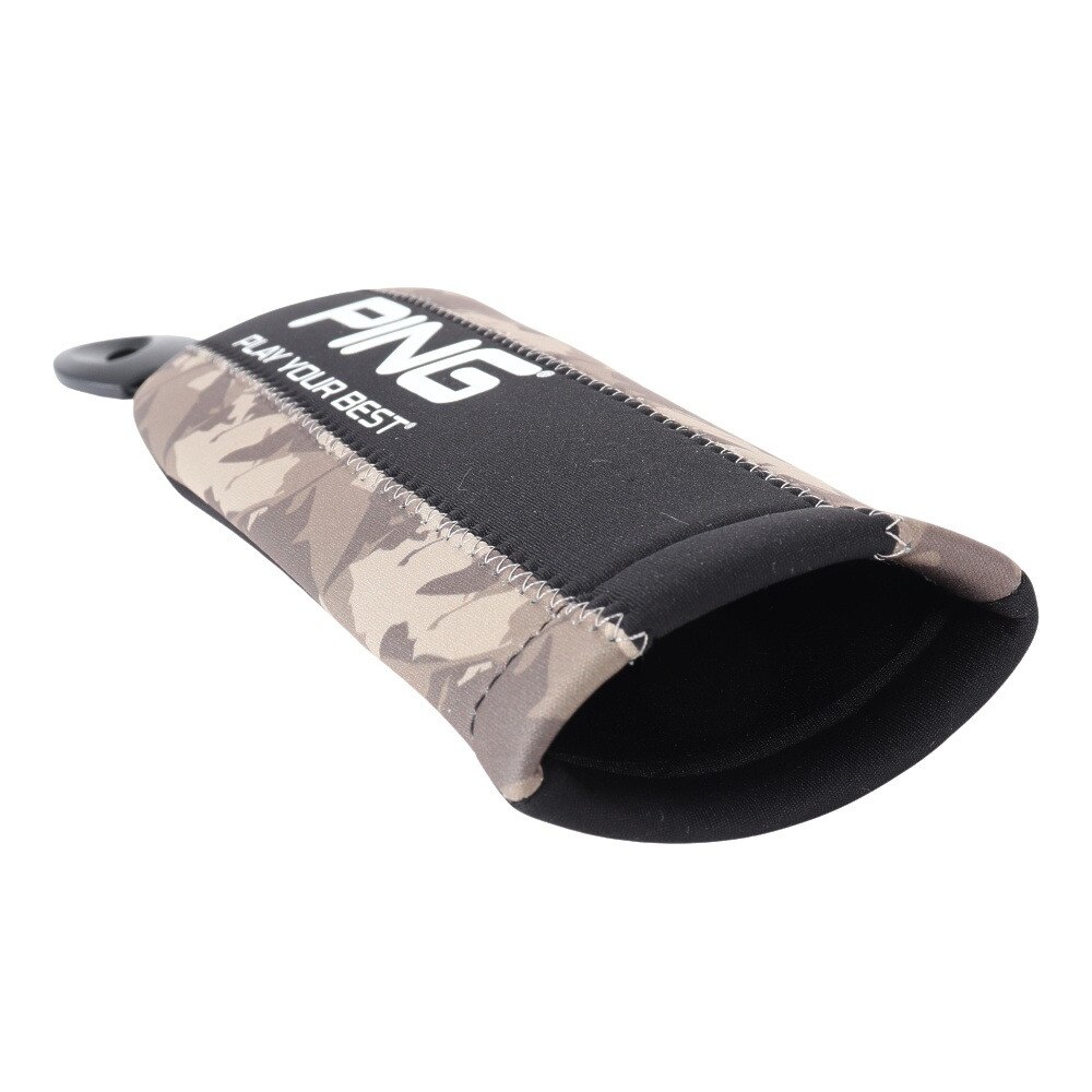 ピン（PING）（メンズ、レディース）ゴルフ フェアウェイウッド用ヘッドカバー 番手ダイヤル式 HC-N2302 カモHC FW BROWN 36864