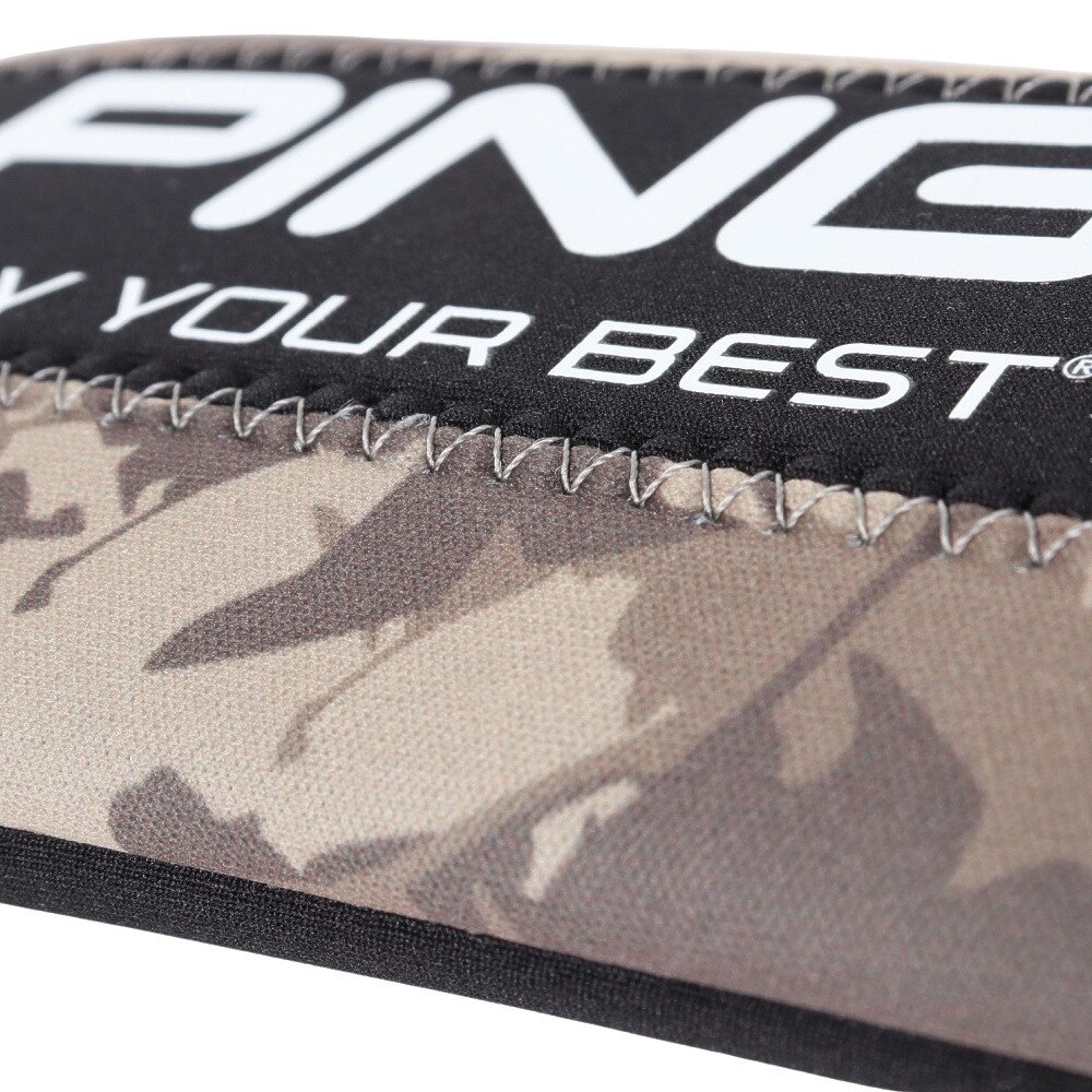 ピン（PING）（メンズ、レディース）ゴルフ フェアウェイウッド用ヘッドカバー 番手ダイヤル式 HC-N2302 カモHC FW BROWN 36864