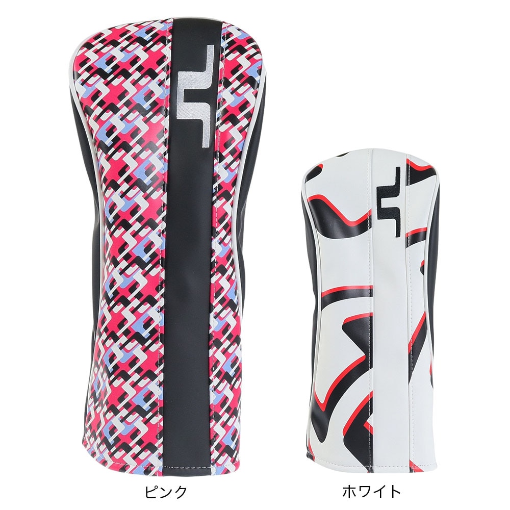 J.LINDEBERG（メンズ、レディース）ゴルフ ヘッドカバー ドライバー用 プリント クラブ 073-99906-074