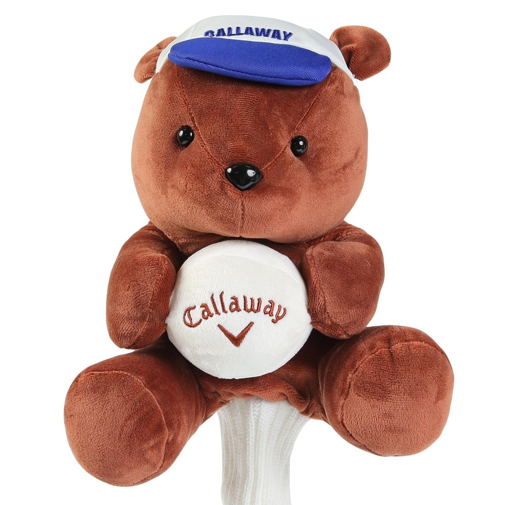 キャロウェイ（CALLAWAY）（メンズ、レディース）ゴルフ ドライバー用ヘッドカバー ベア FW 23 JM 5523143HC BRW