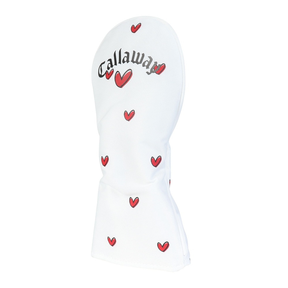 キャロウェイ（CALLAWAY）（メンズ、レディース）ゴルフ ヘッドカバー フェアウェイウッド用 FW用 Love Callaway 番手チャーム付き 5524101LC