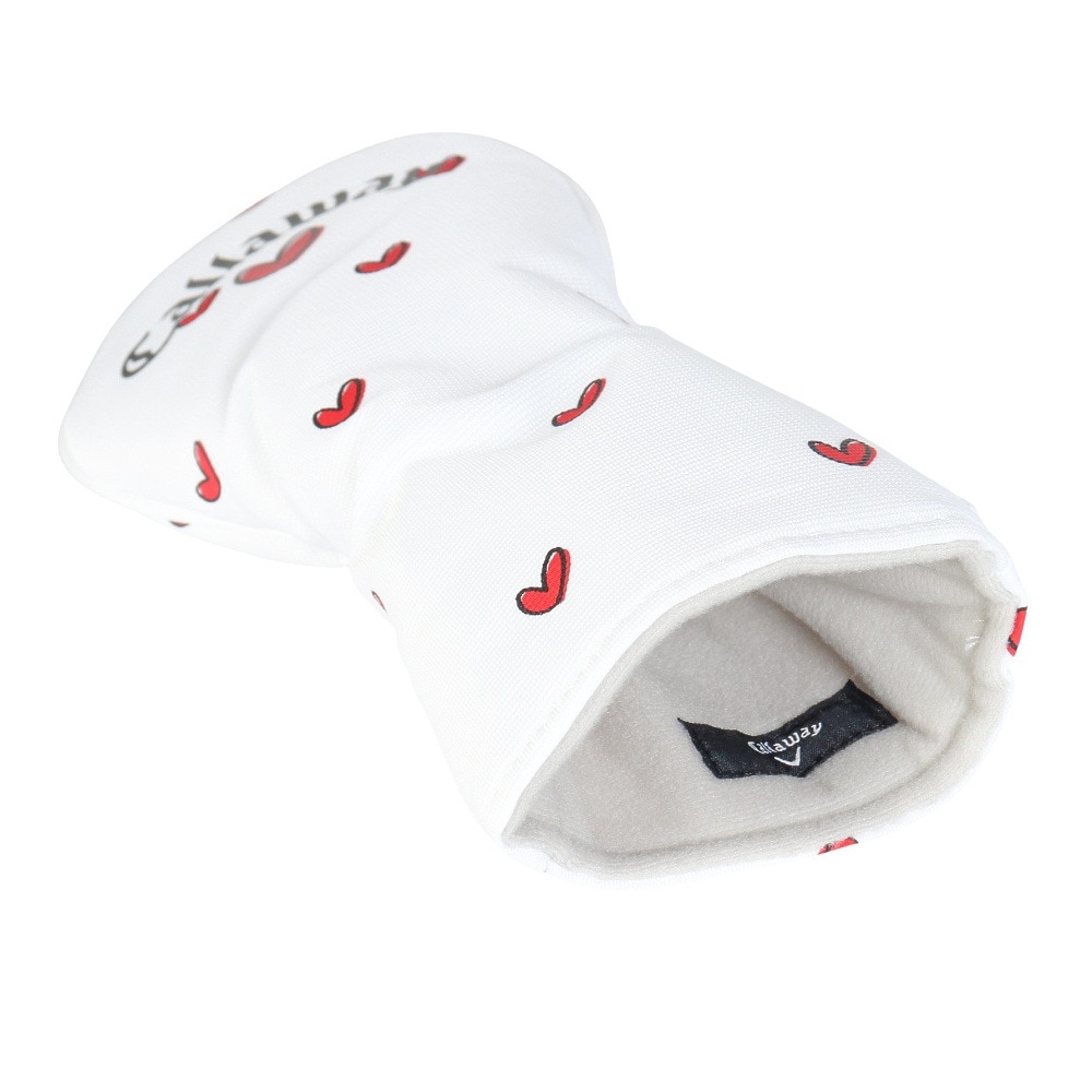 キャロウェイ（CALLAWAY）（メンズ、レディース）ゴルフ ヘッドカバー フェアウェイウッド用 FW用 Love Callaway 番手チャーム付き 5524101LC
