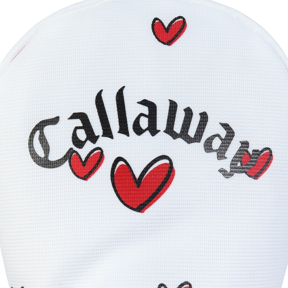 キャロウェイ（CALLAWAY）（メンズ、レディース）ゴルフ ヘッドカバー フェアウェイウッド用 FW用 Love Callaway 番手チャーム付き 5524101LC