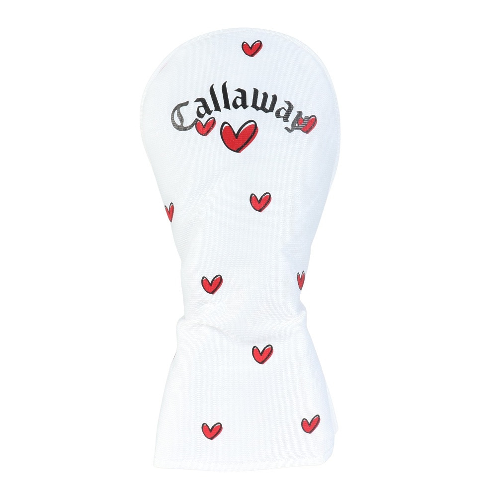 キャロウェイ（CALLAWAY）（メンズ、レディース）ゴルフ ヘッドカバー フェアウェイウッド用 FW用 Love Callaway 番手チャーム付き 5524101LC