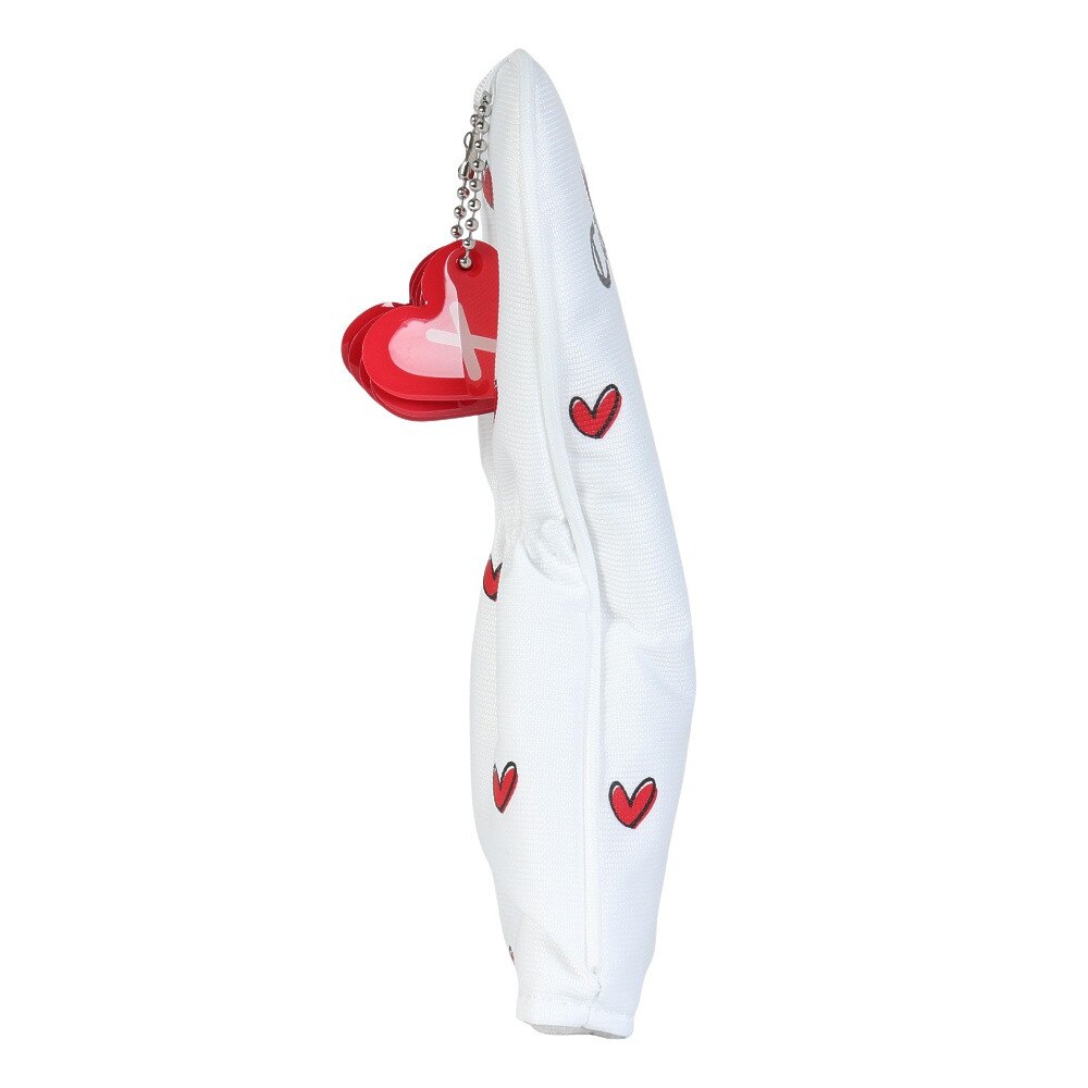 キャロウェイ（CALLAWAY）（メンズ、レディース）ゴルフ ヘッドカバー ユーティリティ用 UT用 Love Callaway 番手チャーム付き 5524103LC WHT