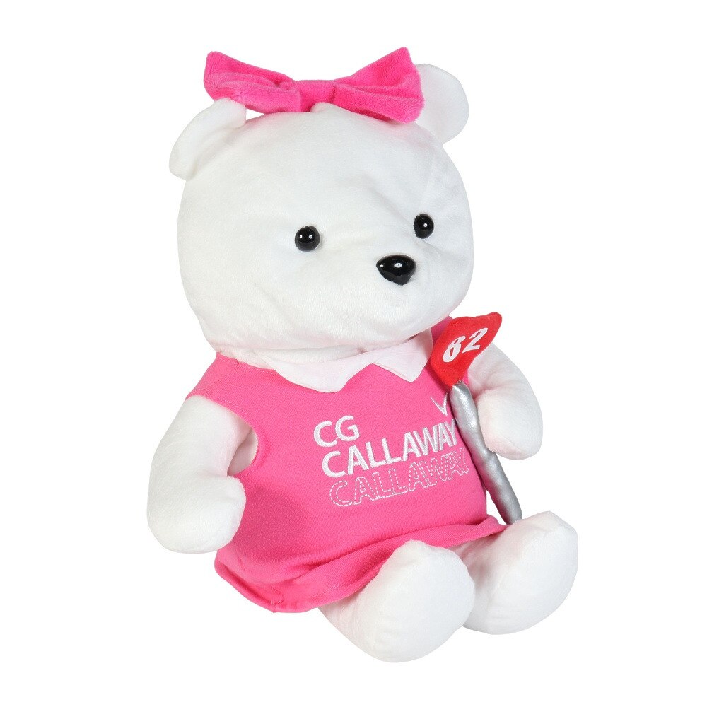 キャロウェイ（CALLAWAY）（メンズ、レディース）ゴルフ ヘッドカバー ドライバー用 DR用 ベア― 5524159Bear DR HC WHT