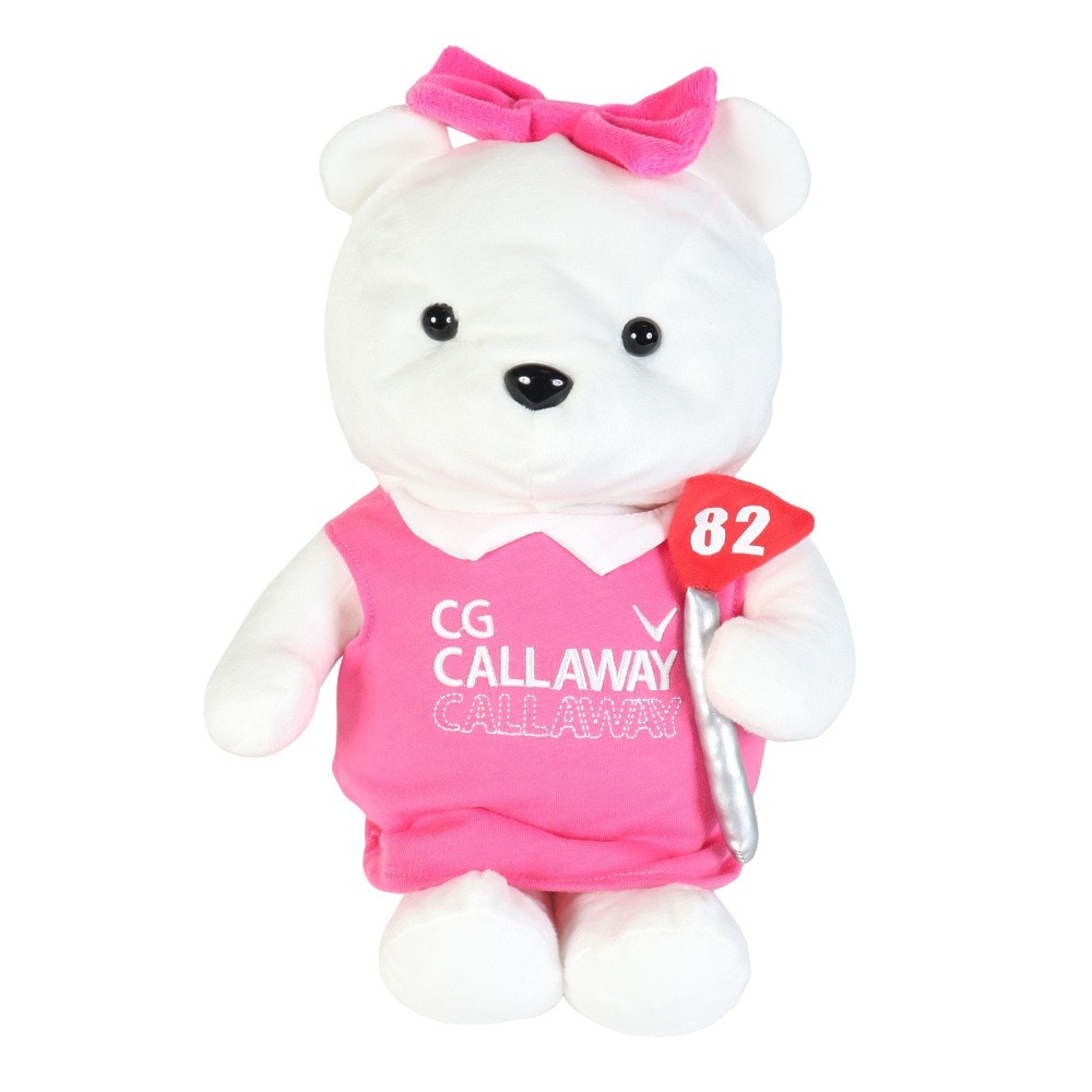 キャロウェイ（CALLAWAY）（メンズ、レディース）ゴルフ ヘッドカバー ドライバー用 DR用 ベア― 5524159Bear DR HC WHT