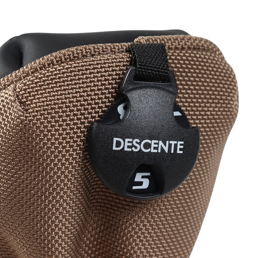 デサントゴルフ（DESCENTEGOLF）（メンズ、レディース）ゴルフ FABRIC ユーティリティ用ヘッドカバー DG4FHC42M BW00