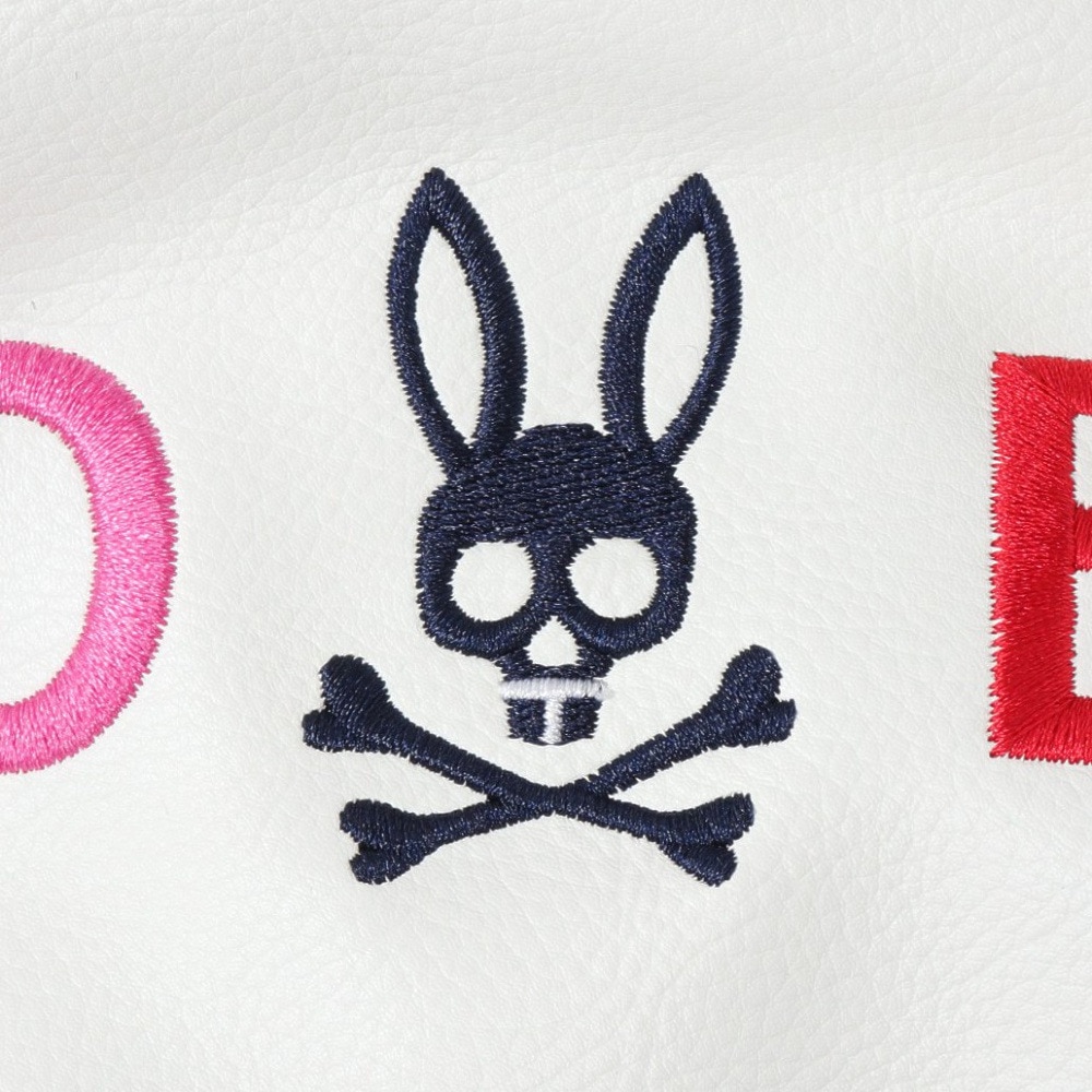 サイコバニー（Psycho Bunny）（メンズ、レディース）ヘッドカバー ドライバーカバー PU PBMG4FH1-WHT