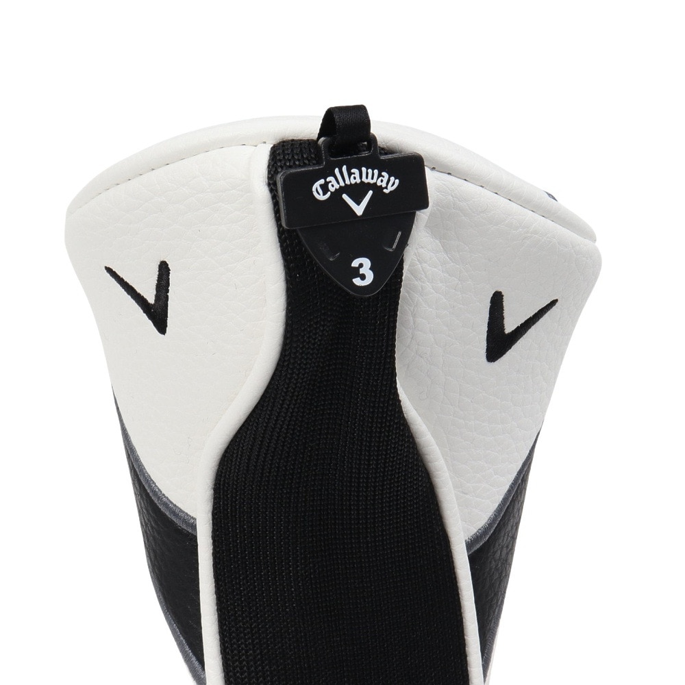 キャロウェイ（CALLAWAY）（メンズ、レディース）ゴルフ フェアウェイ用 ヘッドカバー 5525002SnazzFairwayHC25WHT