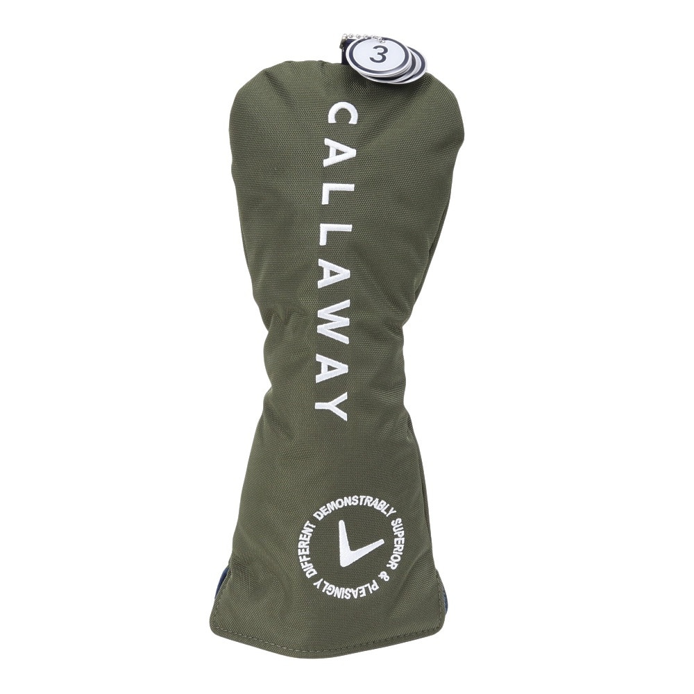 キャロウェイ（CALLAWAY）（メンズ、レディース）ゴルフ アドバンス フェアウェイ用 ヘッドカバー 5525029 25KHA
