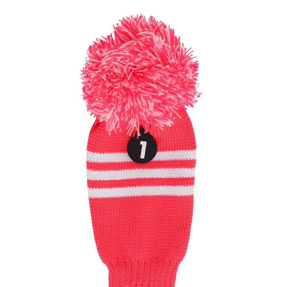 アディダス（adidas）（メンズ、レディース）ゴルフ 3ストライプ ドライバー用 ヘッドカバー JTY34-JG3919RED