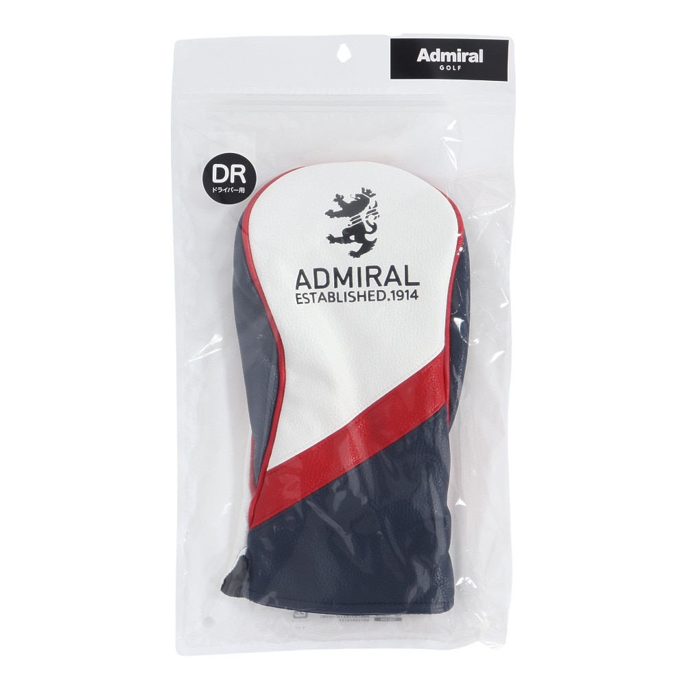 アドミラル ゴルフ（Admiral GOLF）（メンズ、レディース）ゴルフ ヘッドカバー ドライバー用 ランパント ADMG5AHA-TRI