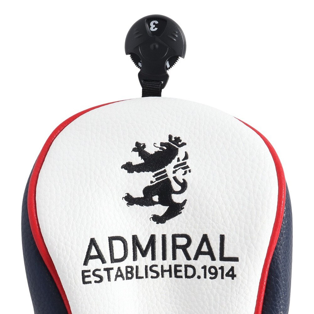 アドミラル ゴルフ（Admiral GOLF）（メンズ、レディース）ゴルフ ヘッドカバー フェアウェイウッド ランパント ADMG5AHB-TRI