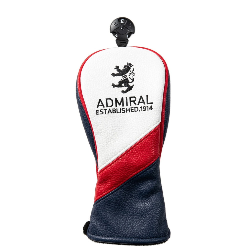 アドミラル ゴルフ（Admiral GOLF）（メンズ、レディース）ヘッドカバー ユーティリティーランパント ADMG5AHC-TRI