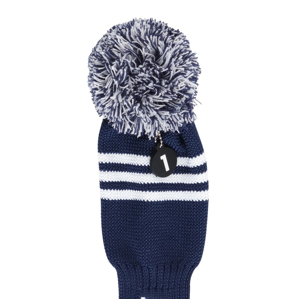 アディダス（adidas）（メンズ、レディース）ゴルフ 3ストライプ ドライバー用 ヘッドカバー JTY34-JF0976NVY