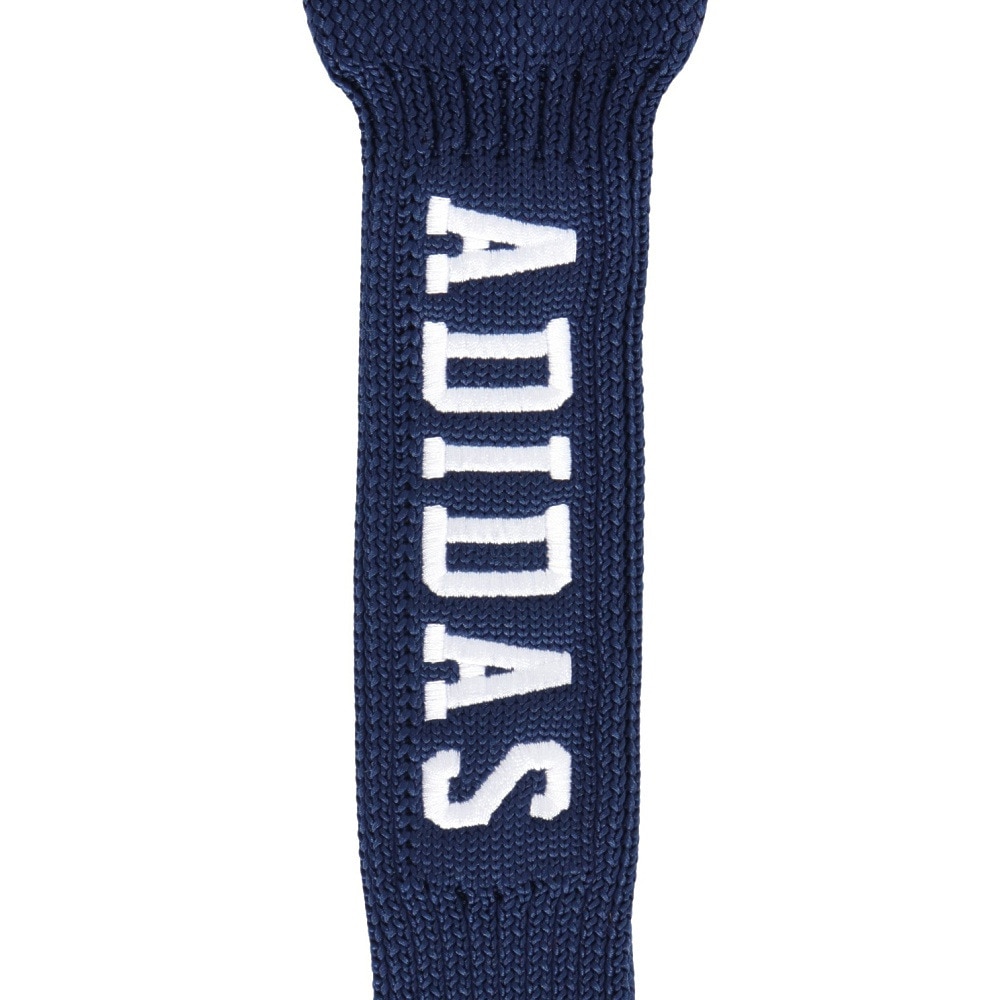 アディダス（adidas）（メンズ、レディース）ゴルフ 3ストライプ ニット ヘッドカバー 番手タグ付き JTY35-JF0975NVY
