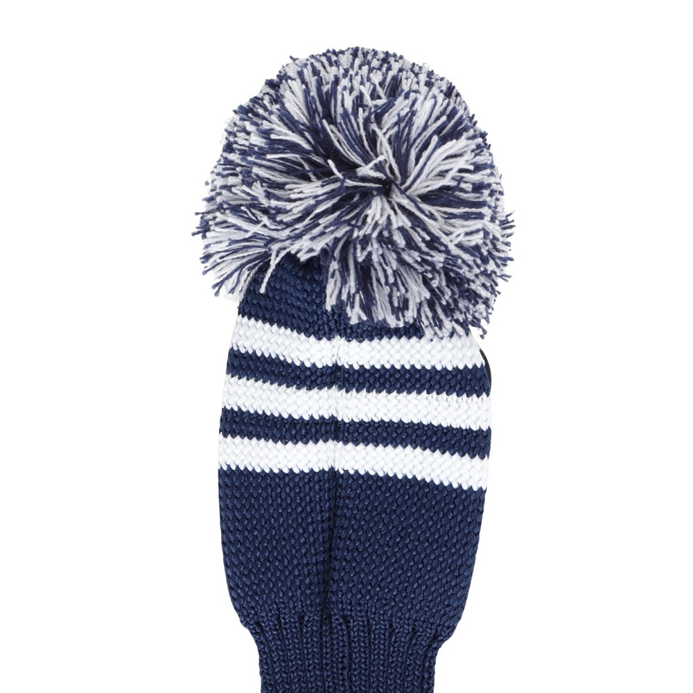 アディダス（adidas）（メンズ、レディース）ゴルフ 3ストライプ ニット ヘッドカバー 番手タグ付き JTY35-JF0975NVY