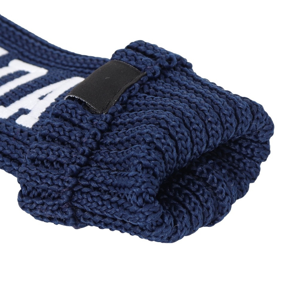 アディダス（adidas）（メンズ、レディース）ゴルフ 3ストライプ ニット ヘッドカバー 番手タグ付き JTY35-JF0975NVY