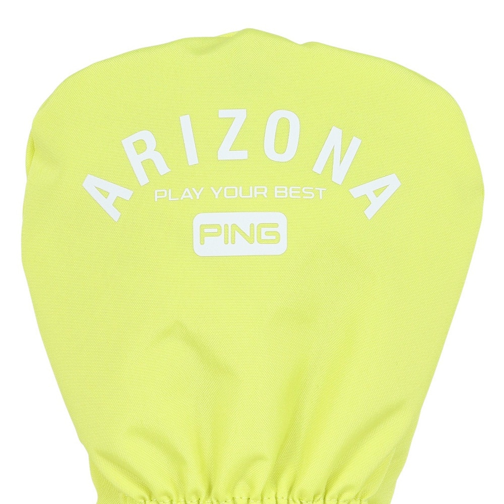ピン（PING）（メンズ、レディース）ゴルフ アリゾナカジュアル ヘッドカバー ドライバー用 HC-U2501 LIME 38238