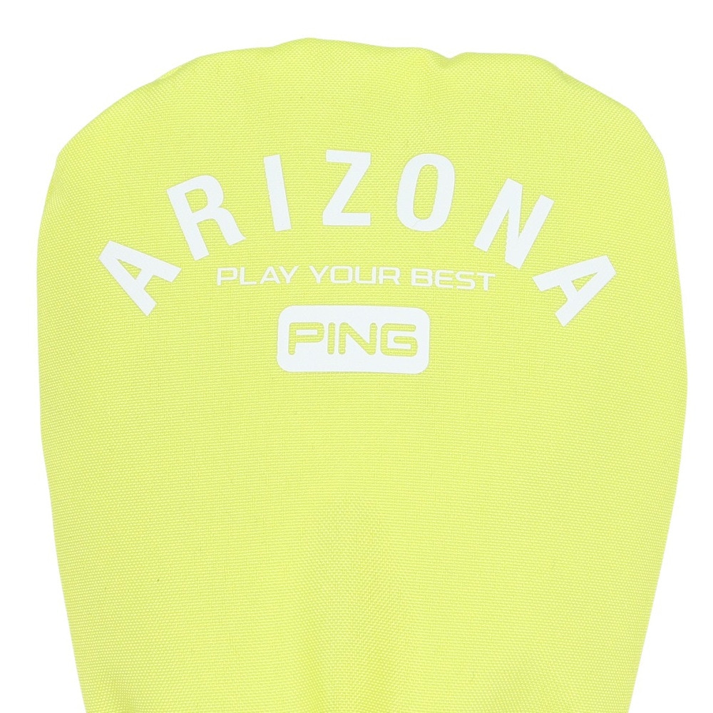 ピン（PING）（メンズ、レディース）ゴルフ アリゾナカジュアル ヘッドカバー フェアウェイウッド用 HC-U2502 LIME 38239
