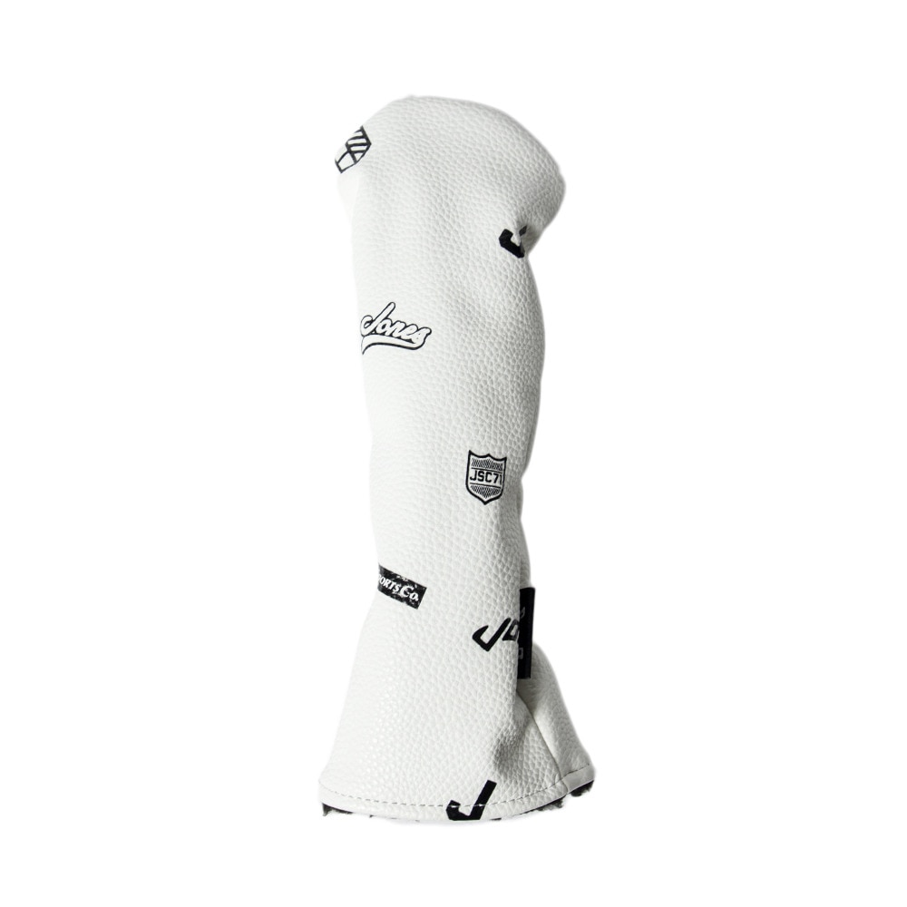 ジョーンズ（JONES）（メンズ）ゴルフ ヘッドカバー Monogram White HY