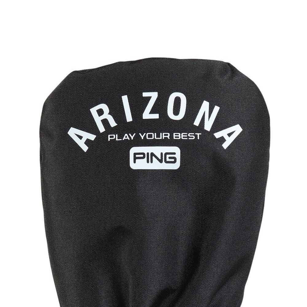 ピン（PING）（メンズ、レディース）ゴルフ アリゾナカジュア ルヘッドカバー フェアウェイウッド用 HC-U2502 38239-07 BLK