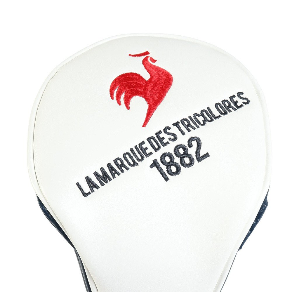 ルコックスポルティフ（lecoqsportif）（メンズ）ゴルフ ドライバー用 ヘッドカバー マグネットタイプ LG6SHC00M WH00