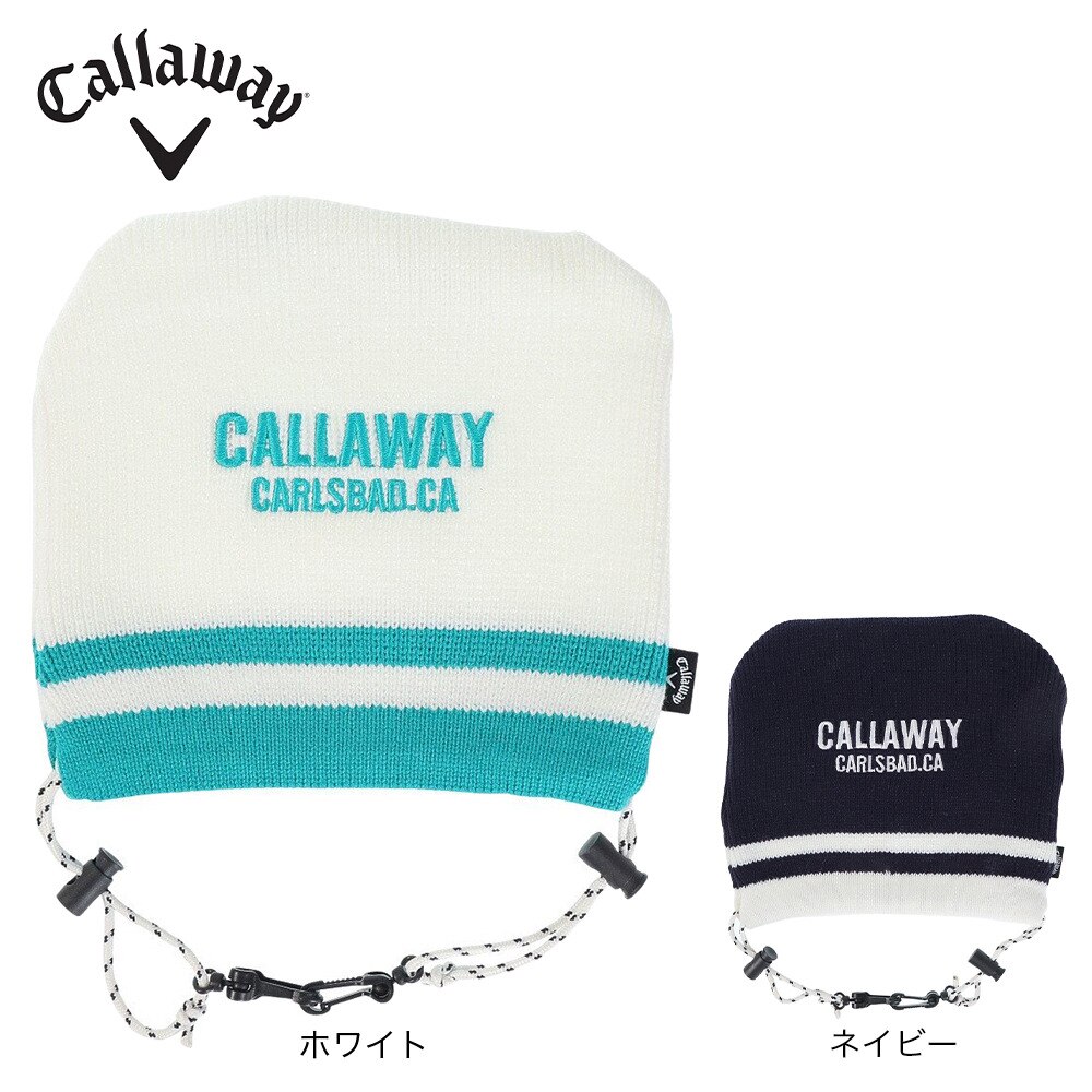 キャロウェイ（CALLAWAY）（メンズ、レディース）ゴルフ ヘッドカバー ニットアイアンカバー JM 5523081 WH 23