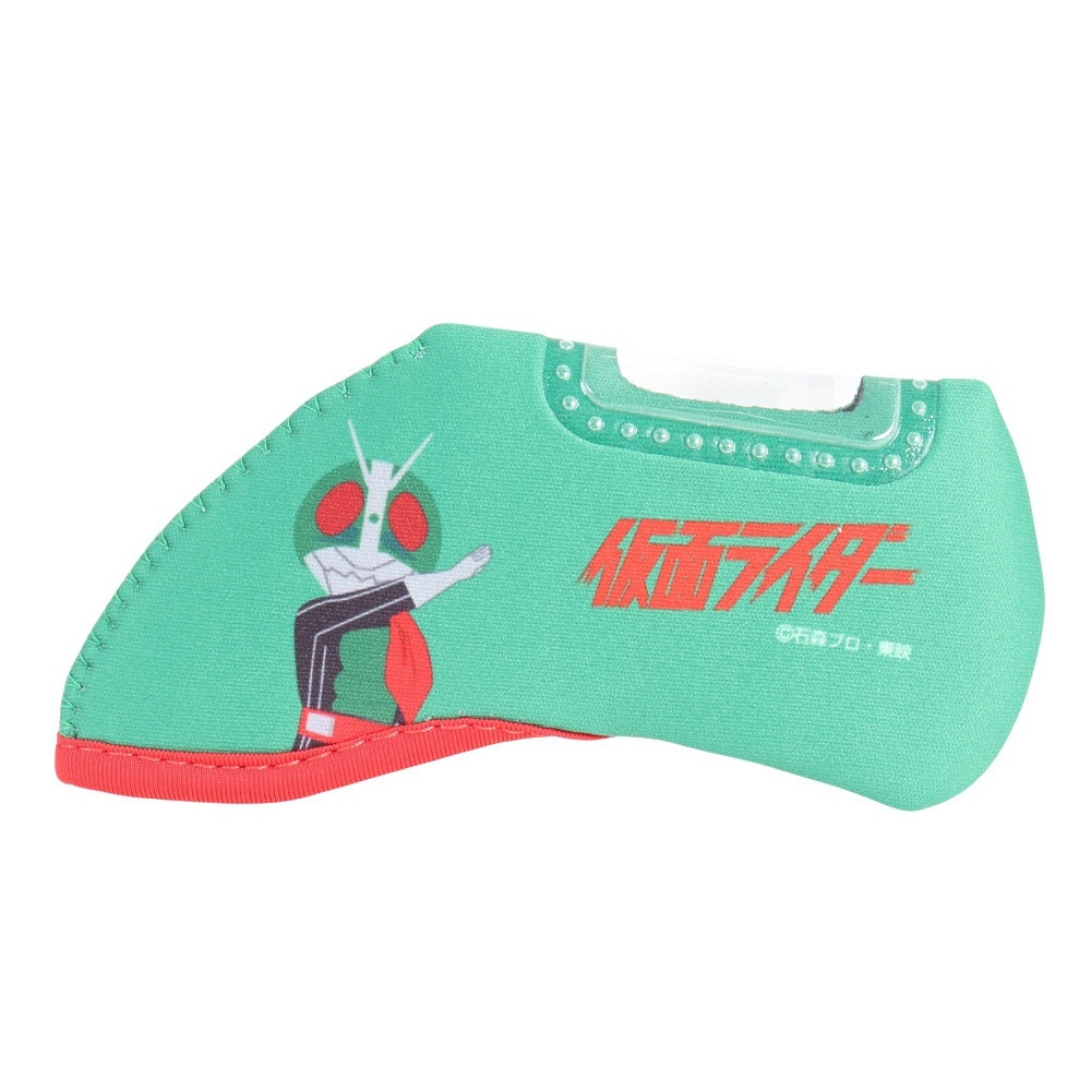 ホクシン（Hokushin）（メンズ、レディース）ゴルフ ヘッドカバー アイアン用 窓付き 仮面ライダー1号 OHC33
