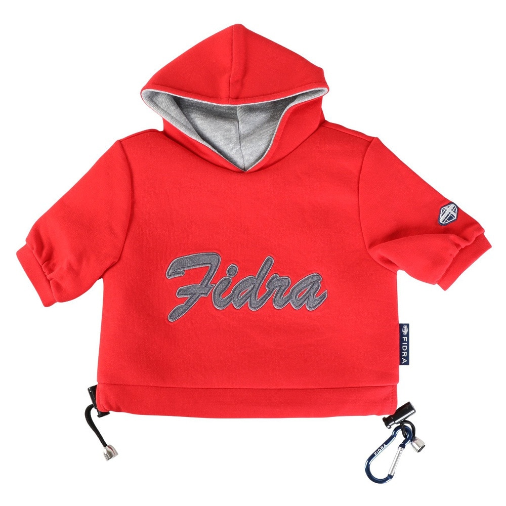 フィドラ（FIDRA）（メンズ、レディース）ゴルフ フーディ型 ヘッドカバー アイアン用 FD5PNB40 RED
