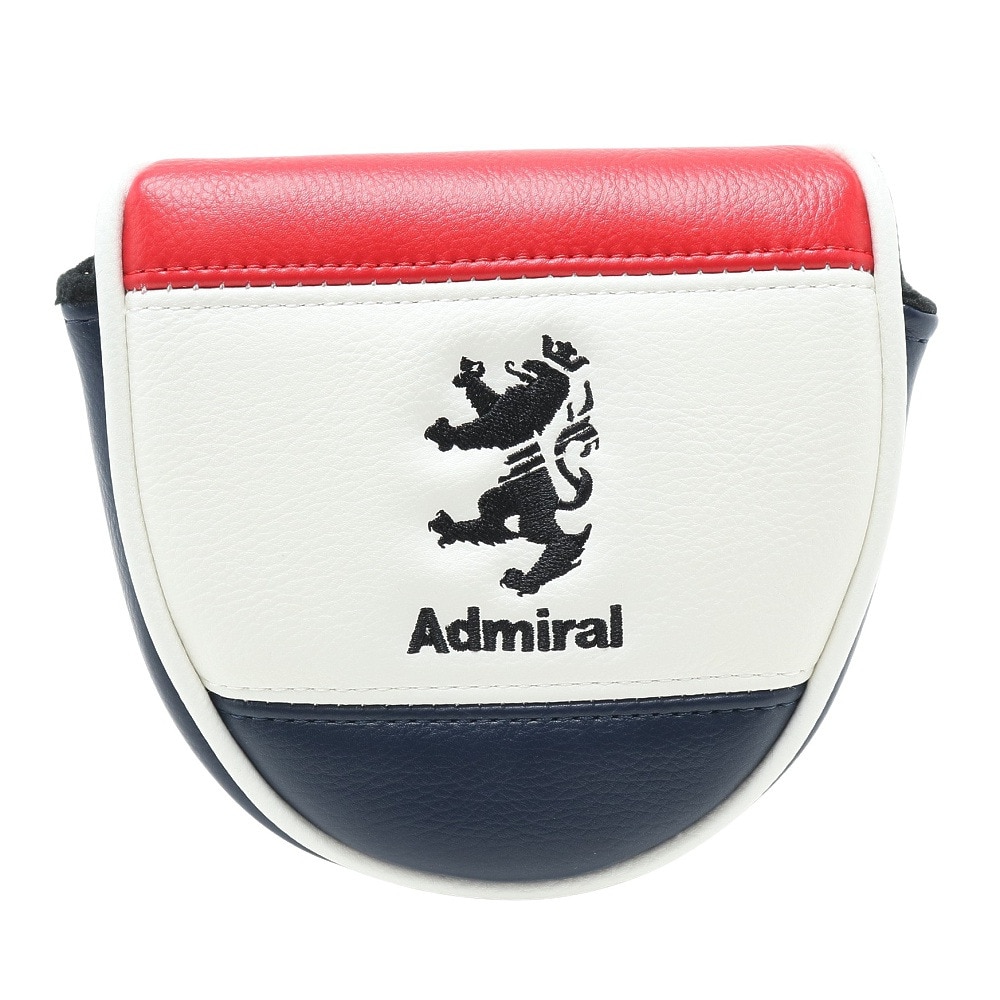 アドミラル ゴルフ 合皮 ランパント マレット型 パターカバー ADMG9FHE-TRI ＦＦ 152 ラウンド用品画像